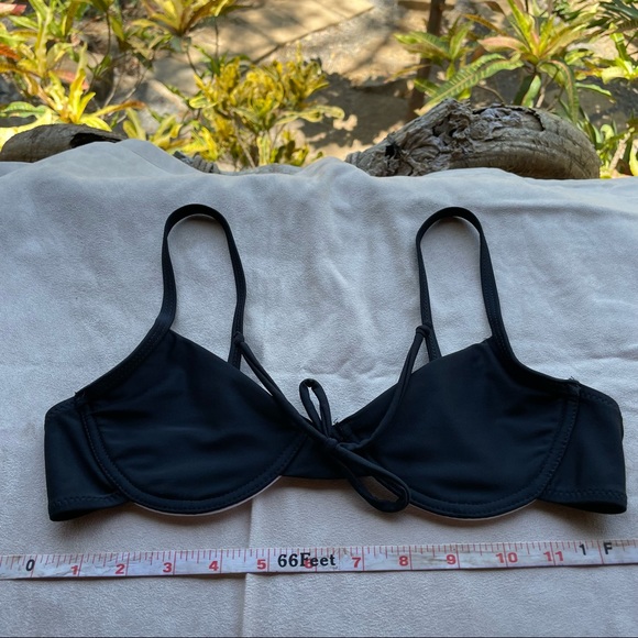 - 👙3/20 Black Underwire Bikini Top - Picture 2 of 12